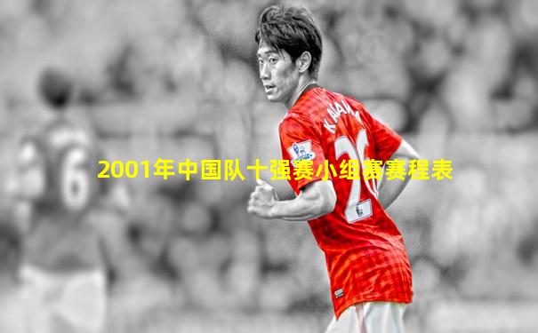 2001年中国队十强赛小组赛赛程表