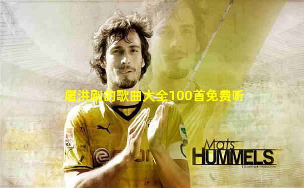 屠洪刚的歌曲大全100首免费听