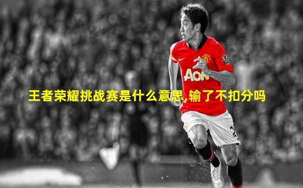 王者荣耀挑战赛是什么意思,输了不扣分吗