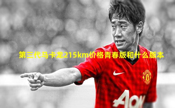 第三代马卡龙215km价格青春版和什么版本
