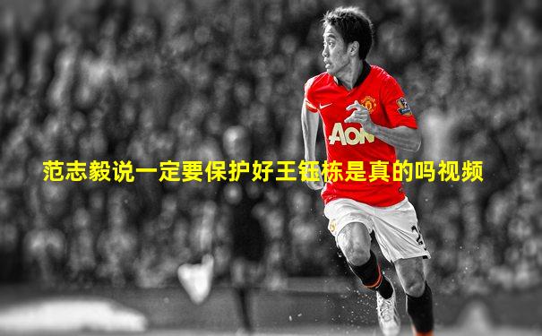 范志毅说一定要保护好王钰栋是真的吗视频